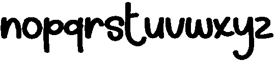 Auntumn Flowers Regular otf (400) Font LOWERCASE