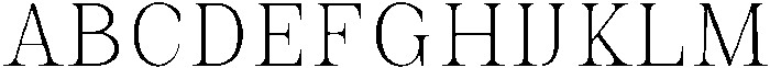 Auralic Extra Light Condensed otf (200) Font UPPERCASE