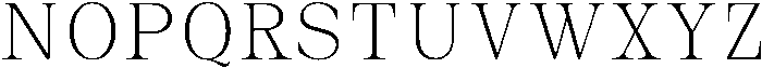 Auralic Extra Light Condensed otf (200) Font UPPERCASE