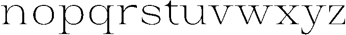 Auralic Extra Light otf (200) Font LOWERCASE