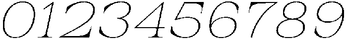 Auralic Thin Italic otf (100) Font OTHER CHARS