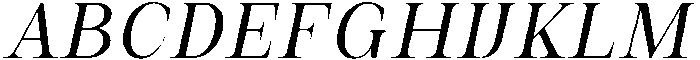 Auralic Variable Condensed Italic ttf (400) Font UPPERCASE