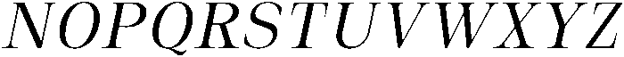 Auralic Variable Condensed Italic ttf (400) Font UPPERCASE