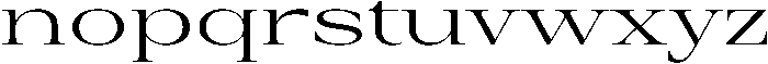 Auralic Variable Expanded ttf (400) Font LOWERCASE