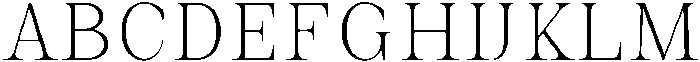 Auralic Variable Extra Light Condensed ttf (200) Font UPPERCASE