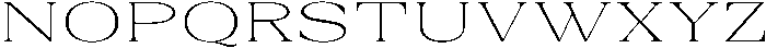 Auralic Variable Extra Light Expanded ttf (200) Font UPPERCASE