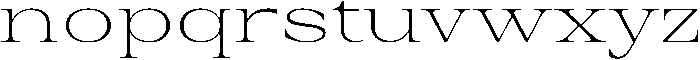 Auralic Variable Extra Light Expanded ttf (200) Font LOWERCASE