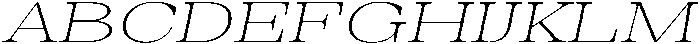 Auralic Variable Extra Light High Expanded Italic ttf (200) Font