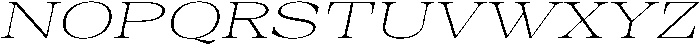 Auralic Variable Extra Light High Expanded Italic ttf (200) Font UPPERCASE