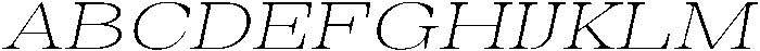 Auralic Variable Extra Light High Semi Expanded Italic ttf (200) Font