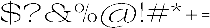 Auralic Variable Extra Light High Semi ttf (200) Font OTHER CHARS