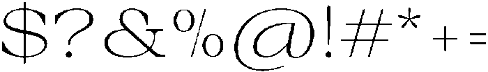 Auralic Variable Extra Light High ttf (200) Font OTHER CHARS