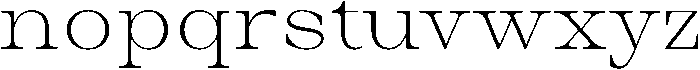 Auralic Variable Extra Light High ttf (200) Font LOWERCASE
