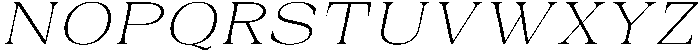 Auralic Variable Extra Light Italic ttf (200) Font UPPERCASE