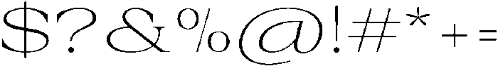 Auralic Variable Extra Light Semi ttf (200) Font OTHER CHARS