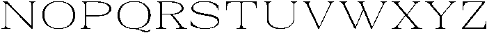 Auralic Variable Extra Light Semi ttf (200) Font UPPERCASE