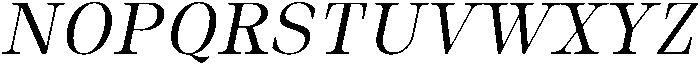 Auralic Variable High Condensed Italic ttf (400) Font UPPERCASE