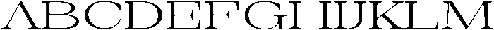 Auralic Variable High Expanded ttf (400) Font UPPERCASE
