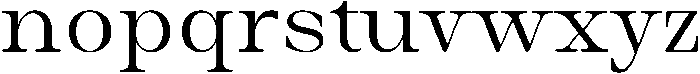 Auralic Variable High Semi Condensed ttf (400) Font LOWERCASE