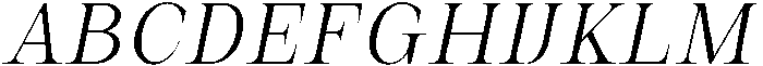 Auralic Variable Light Condensed Italic ttf (300) Font UPPERCASE