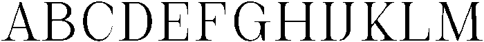 Auralic Variable Light Condensed ttf (300) Font UPPERCASE