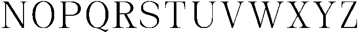 Auralic Variable Light Condensed ttf (300) Font UPPERCASE