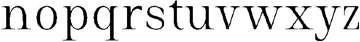 Auralic Variable Light Condensed ttf (300) Font LOWERCASE