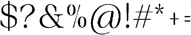 Auralic Variable Light High Condensed ttf (300) Font OTHER CHARS