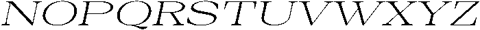 Auralic Variable Light High Expanded Italic ttf (300) Font UPPERCASE