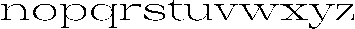 Auralic Variable Light High Expanded ttf (300) Font LOWERCASE