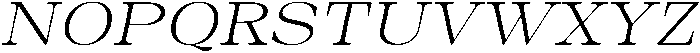 Auralic Variable Light High Italic ttf (300) Font UPPERCASE