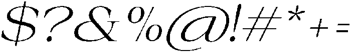 Auralic Variable Light Italic ttf (300) Font OTHER CHARS
