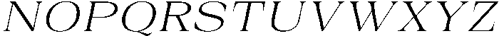 Auralic Variable Light Italic ttf (300) Font UPPERCASE