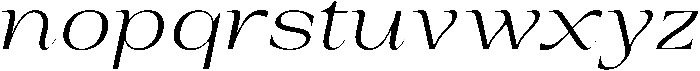 Auralic Variable Light Italic ttf (300) Font LOWERCASE