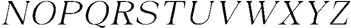 Auralic Variable Light Semi Condensed Italic ttf (300) Font UPPERCASE
