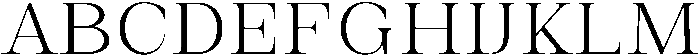 Auralic Variable Light Semi Condensed ttf (300) Font UPPERCASE