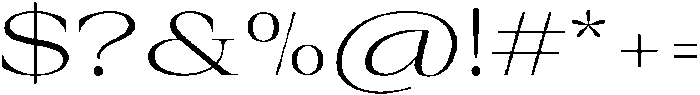 Auralic Variable Light Semi ttf (300) Font OTHER CHARS