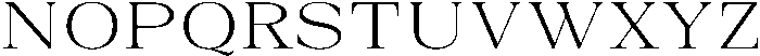 Auralic Variable Light ttf (300) Font UPPERCASE