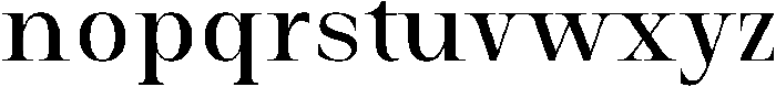 Auralic Variable Medium Condensed ttf (500) Font LOWERCASE