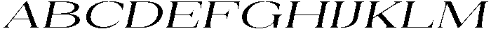 Auralic Variable Medium Expanded Italic ttf (500) Font