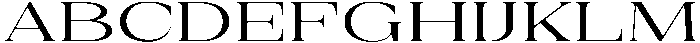 Auralic Variable Medium Expanded ttf (500) Font UPPERCASE