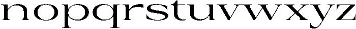 Auralic Variable Medium Expanded ttf (500) Font LOWERCASE