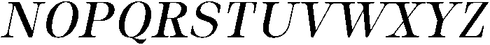Auralic Variable Medium High Condensed Italic ttf (500) Font UPPERCASE