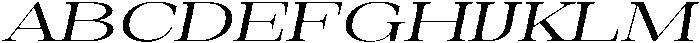 Auralic Variable Medium High Expanded Italic ttf (500) Font