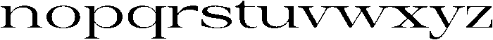 Auralic Variable Medium High Expanded ttf (500) Font LOWERCASE