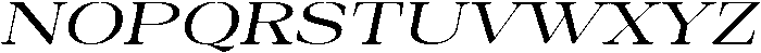 Auralic Variable Medium High Semi Expanded Italic ttf (500) Font UPPERCASE