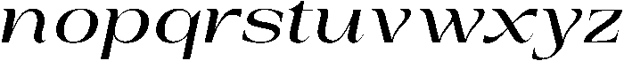 Auralic Variable Medium Italic ttf (500) Font LOWERCASE
