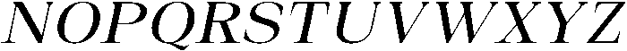 Auralic Variable Medium Semi Condensed Italic ttf (500) Font UPPERCASE