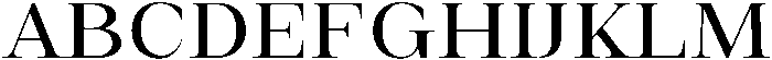 Auralic Variable Medium Semi Condensed ttf (500) Font UPPERCASE