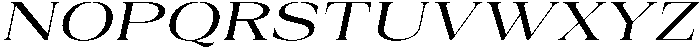 Auralic Variable Medium Semi Expanded Italic ttf (500) Font UPPERCASE